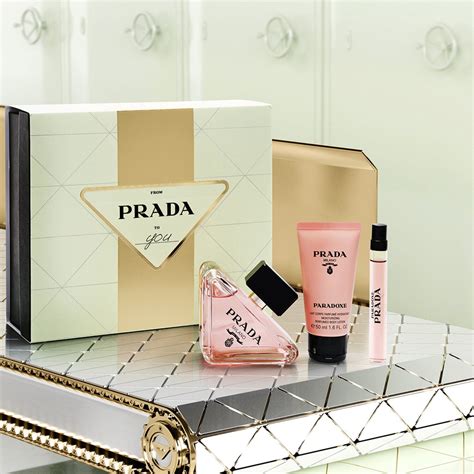 prada black lotion|prada paradoxe 30ml gift set.